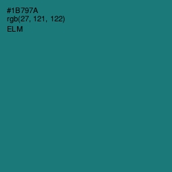 #1B797A - Elm Color Image