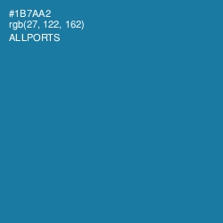 #1B7AA2 - Allports Color Image