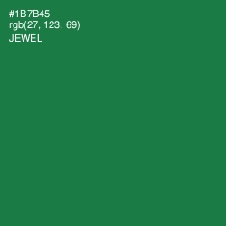 #1B7B45 - Jewel Color Image