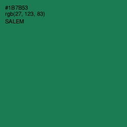 #1B7B53 - Salem Color Image