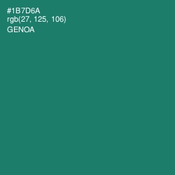 #1B7D6A - Genoa Color Image