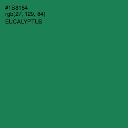 #1B8154 - Eucalyptus Color Image