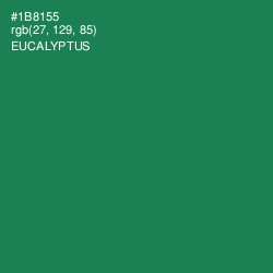 #1B8155 - Eucalyptus Color Image