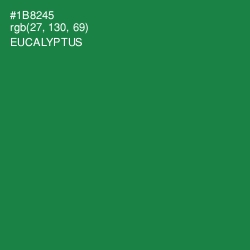 #1B8245 - Eucalyptus Color Image