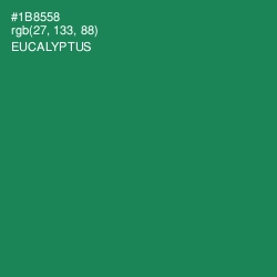#1B8558 - Eucalyptus Color Image