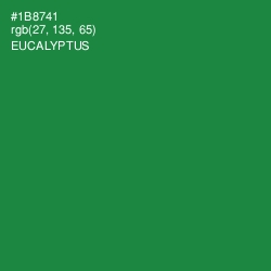 #1B8741 - Eucalyptus Color Image