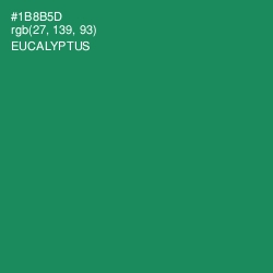 #1B8B5D - Eucalyptus Color Image