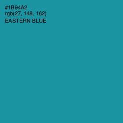 #1B94A2 - Eastern Blue Color Image