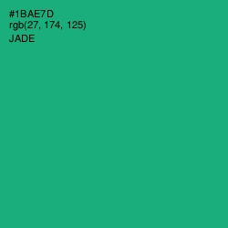 #1BAE7D - Jade Color Image