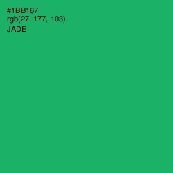 #1BB167 - Jade Color Image