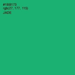 #1BB173 - Jade Color Image