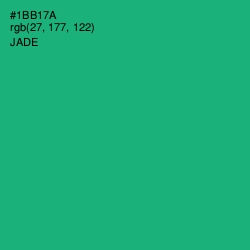 #1BB17A - Jade Color Image