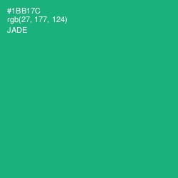 #1BB17C - Jade Color Image