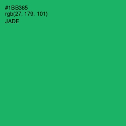 #1BB365 - Jade Color Image