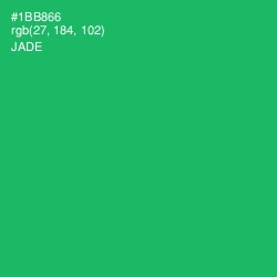 #1BB866 - Jade Color Image