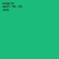 #1BBC7B - Jade Color Image