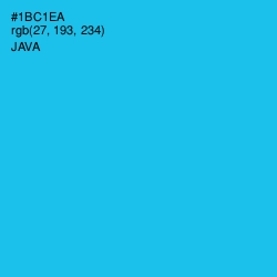 #1BC1EA - Java Color Image