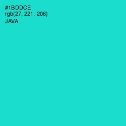 #1BDDCE - Java Color Image