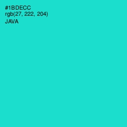 #1BDECC - Java Color Image