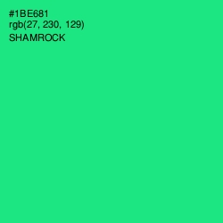 #1BE681 - Shamrock Color Image
