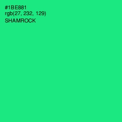 #1BE881 - Shamrock Color Image