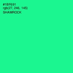 #1BF691 - Shamrock Color Image