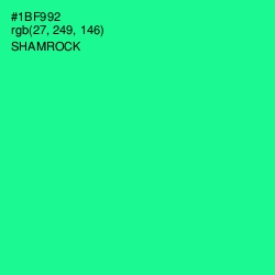 #1BF992 - Shamrock Color Image