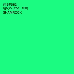 #1BFB82 - Shamrock Color Image