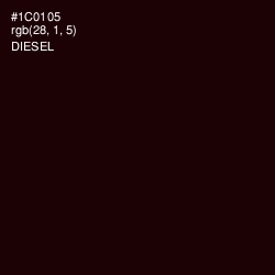 #1C0105 - Diesel Color Image