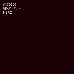 #1C0205 - Nero Color Image