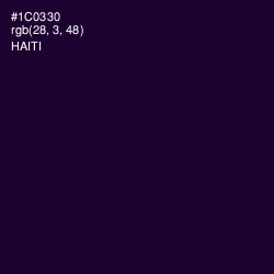 #1C0330 - Haiti Color Image
