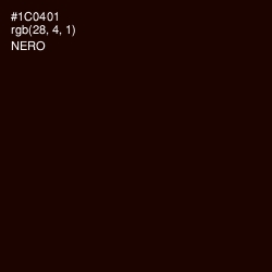 #1C0401 - Nero Color Image