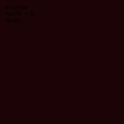 #1C0406 - Nero Color Image