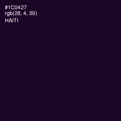 #1C0427 - Haiti Color Image