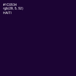 #1C0534 - Haiti Color Image
