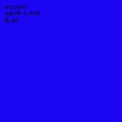 #1C06F2 - Blue Color Image