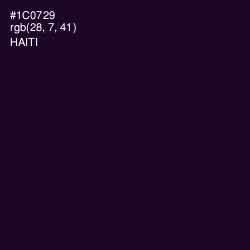 #1C0729 - Haiti Color Image