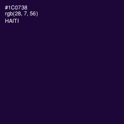#1C0738 - Haiti Color Image