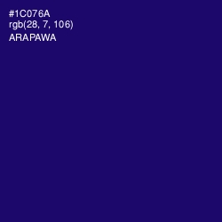 #1C076A - Arapawa Color Image