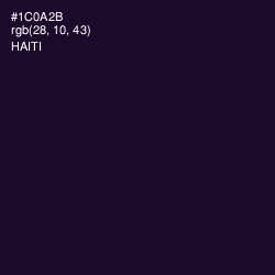 #1C0A2B - Haiti Color Image