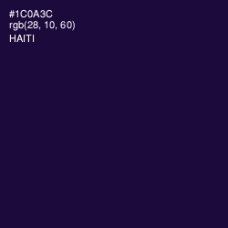 #1C0A3C - Haiti Color Image