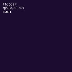 #1C0C2F - Haiti Color Image