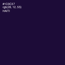 #1C0C37 - Haiti Color Image