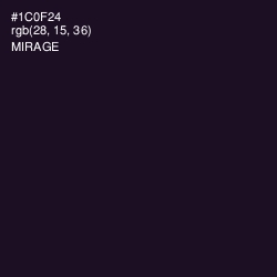 #1C0F24 - Mirage Color Image