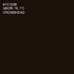 #1C100B - Crowshead Color Image