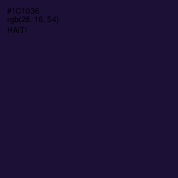 #1C1036 - Haiti Color Image