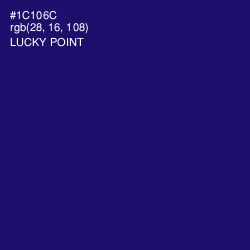 #1C106C - Lucky Point Color Image