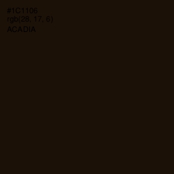 #1C1106 - Acadia Color Image