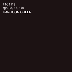 #1C1113 - Rangoon Green Color Image