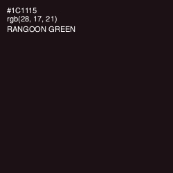 #1C1115 - Rangoon Green Color Image
